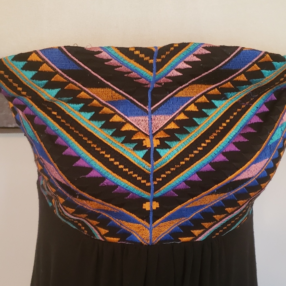 Tube top maxi dress